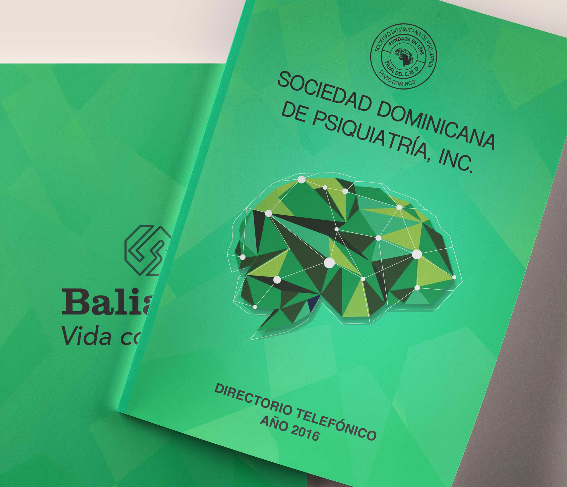 Diseño y Diagramación “Directorio Telefónico Sociedad Dominicana de Psiquiatría” | Cliente: Presentaciones y Más